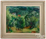 July Landscape by Walter Newton Reinsel, oil on canvas, sold Jan 2022