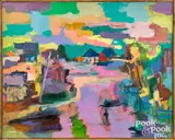Old Cadoge by Boris Chetkov, oil on canvas, sold Jan 2022