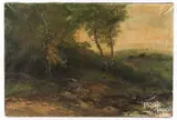 landscape by Victor Shearer, oil on canvas, sold Dec 2021