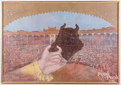 Fantasma by Beveridge Moore, oil on canvas, sold Dec 2021