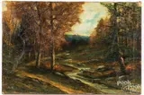 landscape by Victor Shearer, oil on canvas, sold Dec 2021