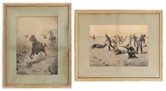 Untitled by Charles Schreyvogel, PLATINUM PRINTS, sold Mar 2023