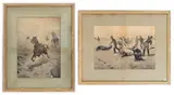 Untitled by Charles Schreyvogel, PLATINUM PRINTS, sold Mar 2023