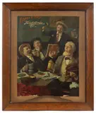 WORCESTER, MASSACHUSETTS, PRE-PROHIBITION ADVERTISING POSTER by Bowler Brothers Brewery, lithograph on paper, sold Mar 2023
