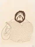 LIMITED EDITION PRINT by Al Hirschfeld, lithograph on paper, sold Mar 2023