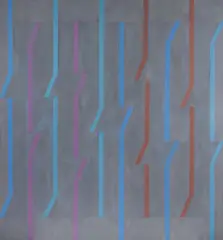 Gray Painting by Michael Loew, 1975, acrylic on canvas, sold Mar 2021