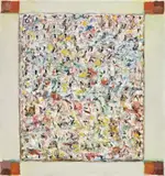 Pisces by Paul Partos, 1994-95, oil on canvas, sold Aug 2014