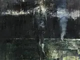 Smoke by Euan MacLeod, 1996, oil on canvas, sold Aug 2014
