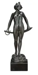 Salome by Bertram Mackennal, c.1895, bronze, sold Aug 2014