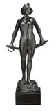 Salome by Bertram Mackennal, c.1895, bronze, sold Aug 2014