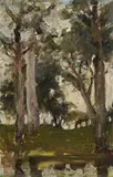 Through The Gums by Walter Withers, oil on board, sold Aug 2014