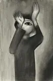 Girl by Robert Dickerson, pastel on paper, sold Aug 2014