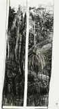 July 2 1975 Rainy Day – All Day by Brett Whiteley, 1975, ink and collage on paper, sold Apr 2014