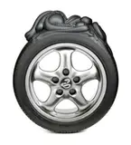 Radial by Patricia Piccinini, 2005, fibreglass, automotive paint and stainless steel, sold Apr 2014