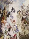 Pirates Return by Norman Lindsay, c.1940, watercolour on paper, offered Apr 2014