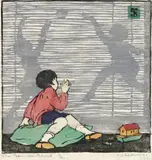 The Bamboo Blind by Ethel Spowers, 1926, Edition: edition of 50, sold Apr 2014