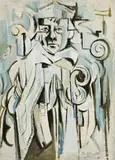 The Prelate by Roy De Maistre, c.1932, oil on board, sold Apr 2014