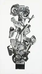 American’ Collage by Robert Klippel, 1960/73, collaged photographs, sold Apr 2014