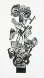American’ Collage by Robert Klippel, 1960/73, collaged photographs, sold Apr 2014
