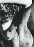 JEAN WITH WIRE MESH, 1937 vintage print, printed by Max Dupain, 1970, silver gelatin photograph, sold Apr 2014