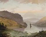 Loch Lubnaig, Perthshire by Haughton Forrest, oil on canvas, sold Apr 2014