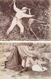 Portraits Of Australian Aborigines by Carl Ehlers, 1880s, two vintage albumen prints, offered Mar 2014