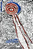 Rockholes Near The Olgas by Bill Whiskey Tjapaltjarri, synthetic polymer paint on canvas on board, sold Mar 2014