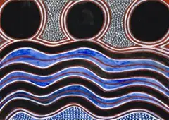 Untitled by Janangoo Butcher Cherel, synthetic polymer paint on paper, sold Mar 2014