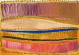 Tali by Tjigila Nada Rawlins, 2001, synthetic polymer paint on paper, sold Mar 2014