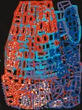 Pinkalakara by Kalaju Alma Webou, 2004, synthetic polymer paint on paper, sold Mar 2014