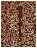 Two Women Of Pinarirnya by Long Jack Phillipus Tjakamarra, 1973, synthetic polymer paint on composition board, sold Nov 2013
