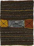 Untitled by Kutuwulumi Purawarrumpatu, 1996, natural earth pigments and synthetic binder on paper, sold Nov 2013