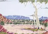 Untitled by Benjamin Landara, 1976, watercolour on paper, offered Nov 2013