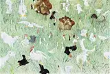 Birkdale Farm by William Robinson, 1980, oil on canvas, sold Nov 2013
