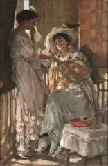 Cherries by Rupert Bunny, c.1908, oil on canvas, sold Nov 2013