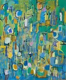 Summer Morning by Yvonne Audette, 1975-76, oil on composition board, offered Nov 2013