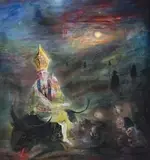 The Blessing by David Boyd, 1966, oil on canvas, sold Nov 2013