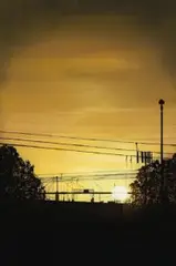 Sunset Ii by David Jolly, 2000, oil on glass, offered Nov 2013