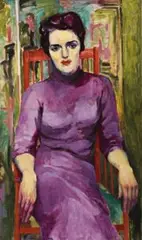 Elma Amor by Lina Bryans, 1958, oil on canvas, sold Nov 2013