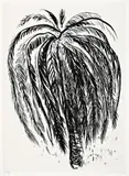 Palm Tree 2 by Brett Whiteley, 1975, screenprint, sold Nov 2013