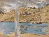 Mauvais temps, Hendaye by Édouard Vuillard, 1910, Pastel, sold Nov 2024