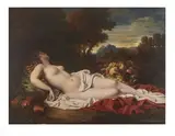 Odalisque by Cäsar Willich, 1869, Toile, sold Oct 2021