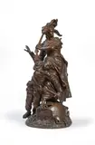 Quand même ! by Antonin Mercié, Bronze d'édition patiné, sold Jun 2021