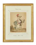 Maison du Roi, Trompette : Gardes du Corps by Eugène Lami, Aquarelle, sold Jun 2021
