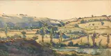 Rivière by Henri Harpignies, Aquarelle, sold Jun 2018