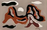 Sans titre by Léon Gischia, 1948, Gouache, sold Jun 2018