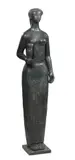 Athena by Antoniucci Volti, Bronze à patine noire nuancée, sold Mar 2019