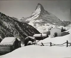 Le Mont Cervin by A. Perren-Barberini, Photographie noir et blanc, sold Dec 2018