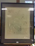 L'alchimiste» (1975). (catalogue raisonné ML n°581 page 210) by Salvador Dalí, Pointe sèche et aquatinte, sold Nov 2018