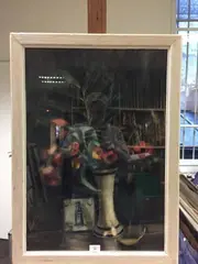 Tulipes et Anémones by Henri Le Fauconnier, Gouache sur carton, sold Nov 2018